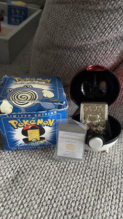 Pokémon poliwhirl trading card