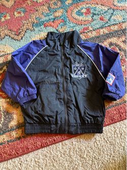 Vintage 90s Los Angeles Kings toddler windbreaker Sz 6/12 months