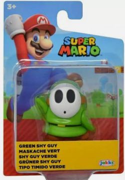 Super Mario 2.5 Inch Mini Action Figure - Green Shy Guy