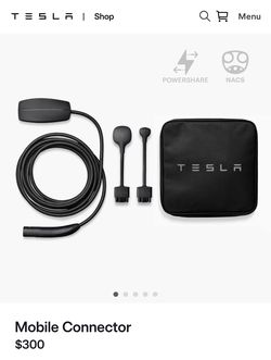 Tesla “Powershare” Mobile Connector