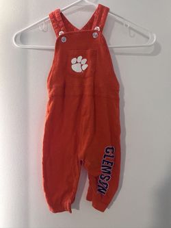 Clemson Tigers Colosseum NCAA Infant Overalls Size 3-6 Months