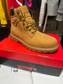 Steel Toe boots Wolverine size 10.5