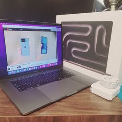 15inch  MacBook Pro Laptop. Core i7, Radeon Pro, +box, 16