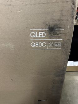 SAMSUNG 98-Inch Class QLED 4K Q80C Series Quantum HDR+, Dolby Atmos Object Tracking Sound Lite, Direct Full Array, Q-Symphony 3.0, Gaming Hub, Smart T