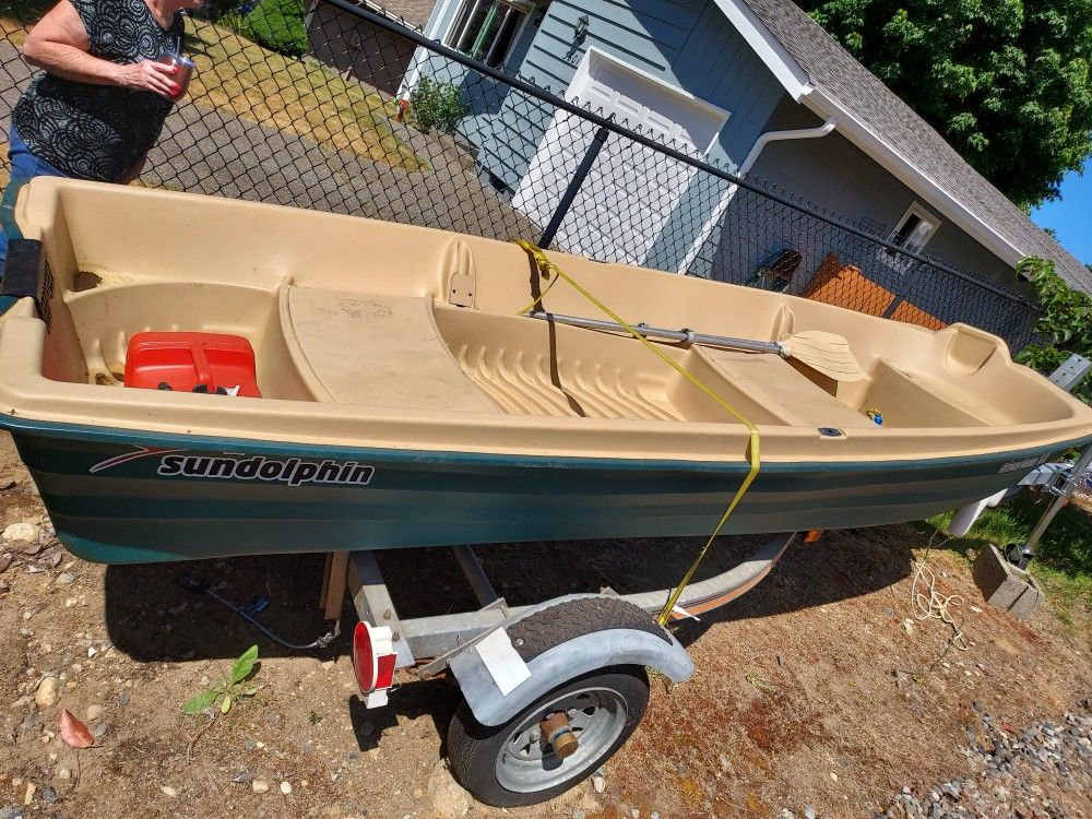 12' JON BOAT & TRAILER for Sale in Ruston, WA OfferUp