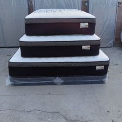 King size mattress pillow top new