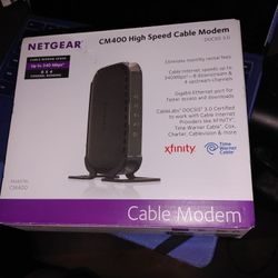 NETGEAR CM400 High Speed Cable Modem