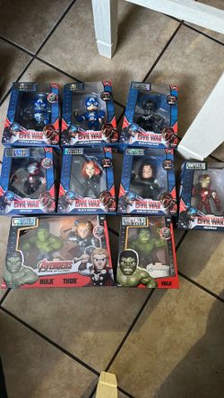 Avengers diecast collection (Civil War) METALS