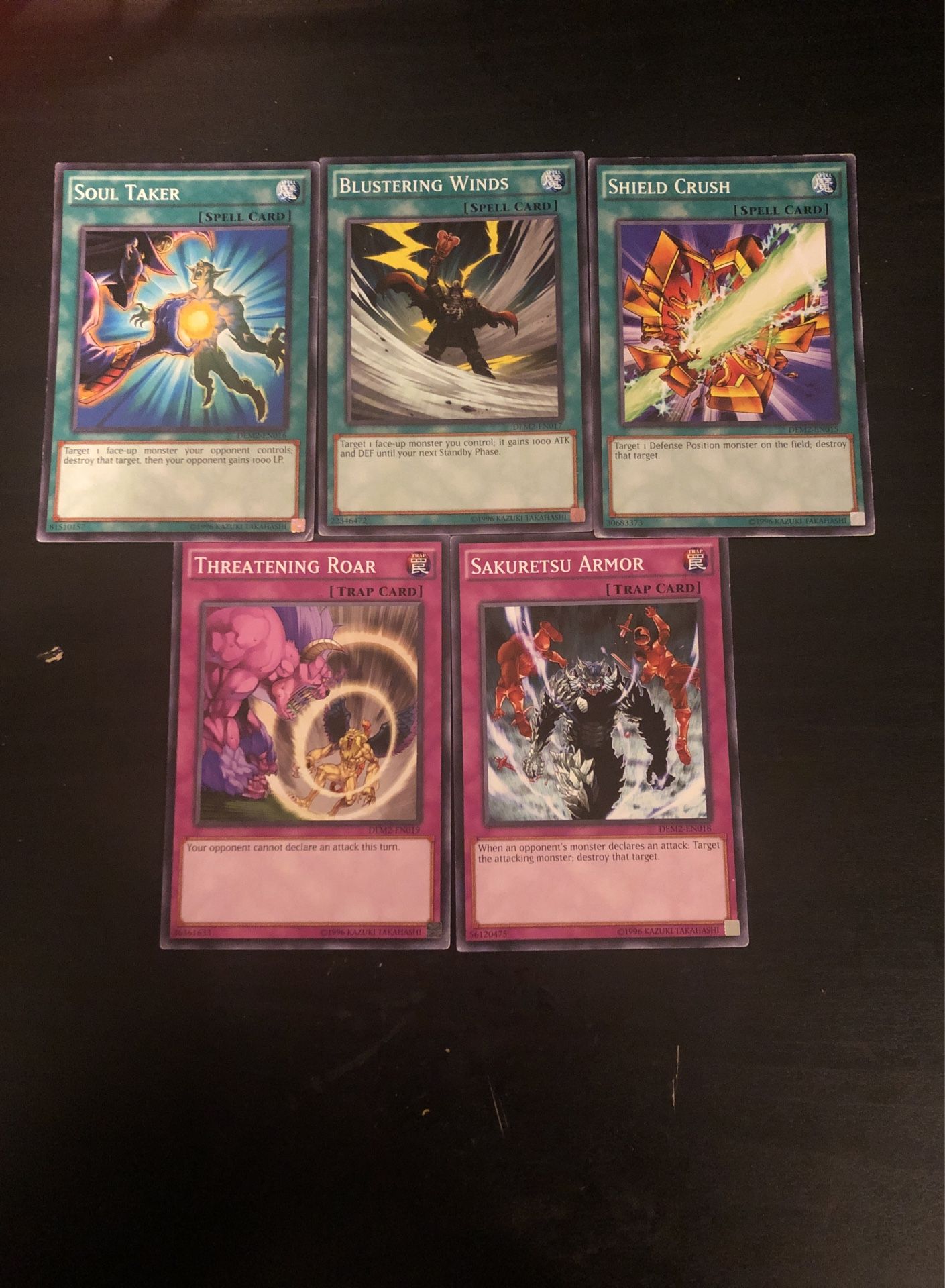 Yu Gi Oh Trap & Spell Cards