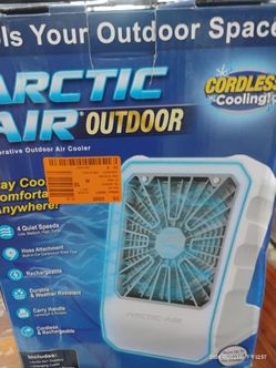 ARCTIC AIR Cordless Portable Evaporative Air Cooler for Outdoor