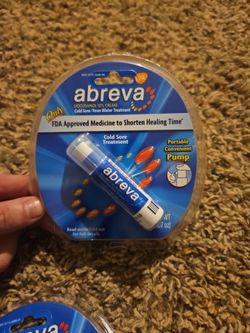 Abreva the only true cold sore treatment