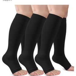 2 New Pair Of Compression Socks 