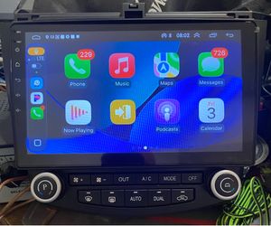 Open box Honda Accord 2003-2007 Android 15,10.1 inch Capacitive HD Touch Screen with Wireless carplay&Android Auto GPS Navigation WiFi Bluetooth USB F