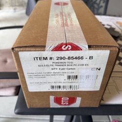 Pokemon Center 151 Elite Trainer Box Sealed Case