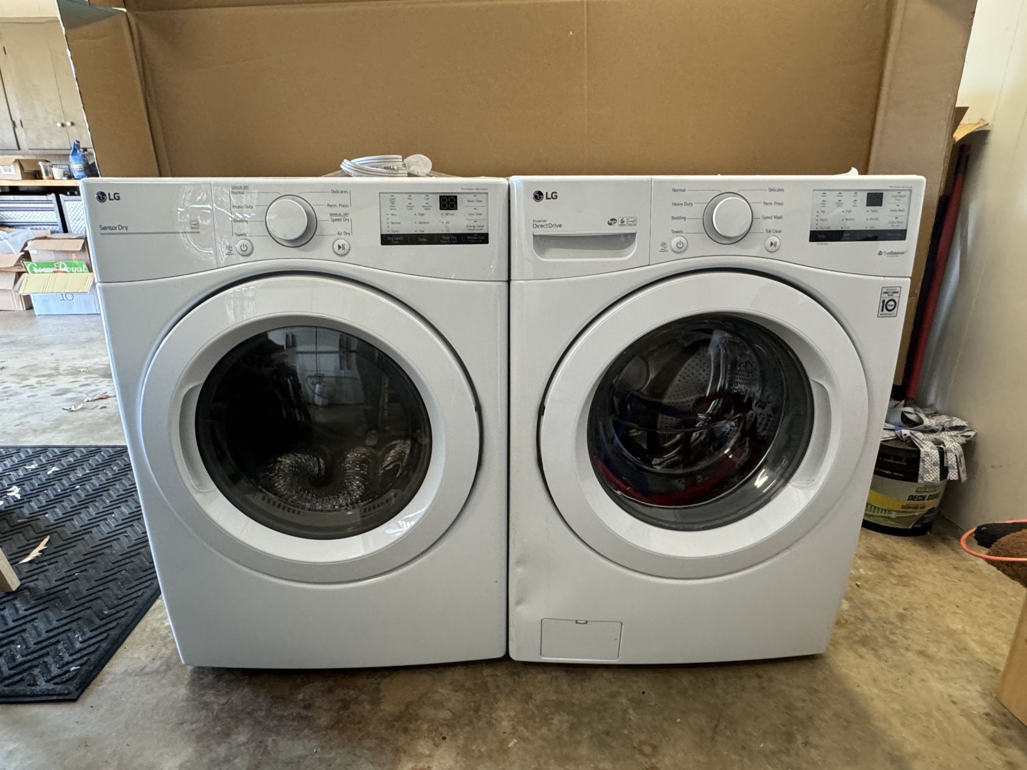 LG Washer And Dryer For Sell