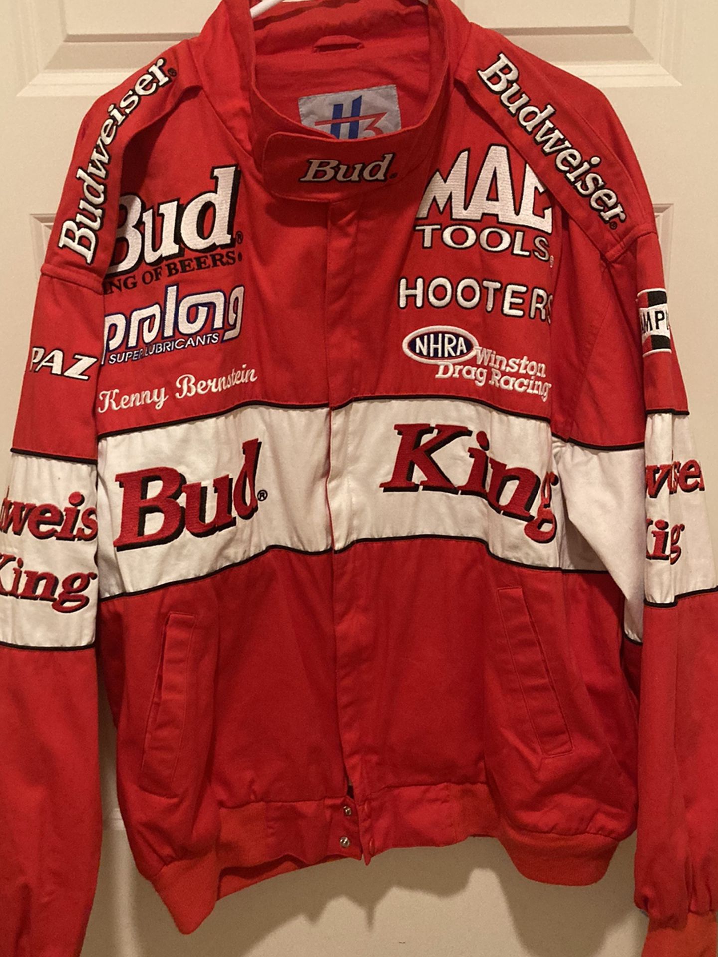 Budweiser “Bud King” Ken Bernstein Drag Race Jacket for Sale in ...
