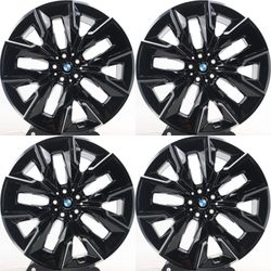 21" Staggered BMW 7-Series G70 i7 Wheels Rims Set of 4 21x9 21x10.5 5x112 909M