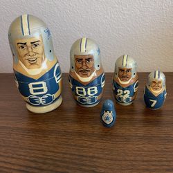 Vintage Russian Dallas, Cowboy Metrica Dolls