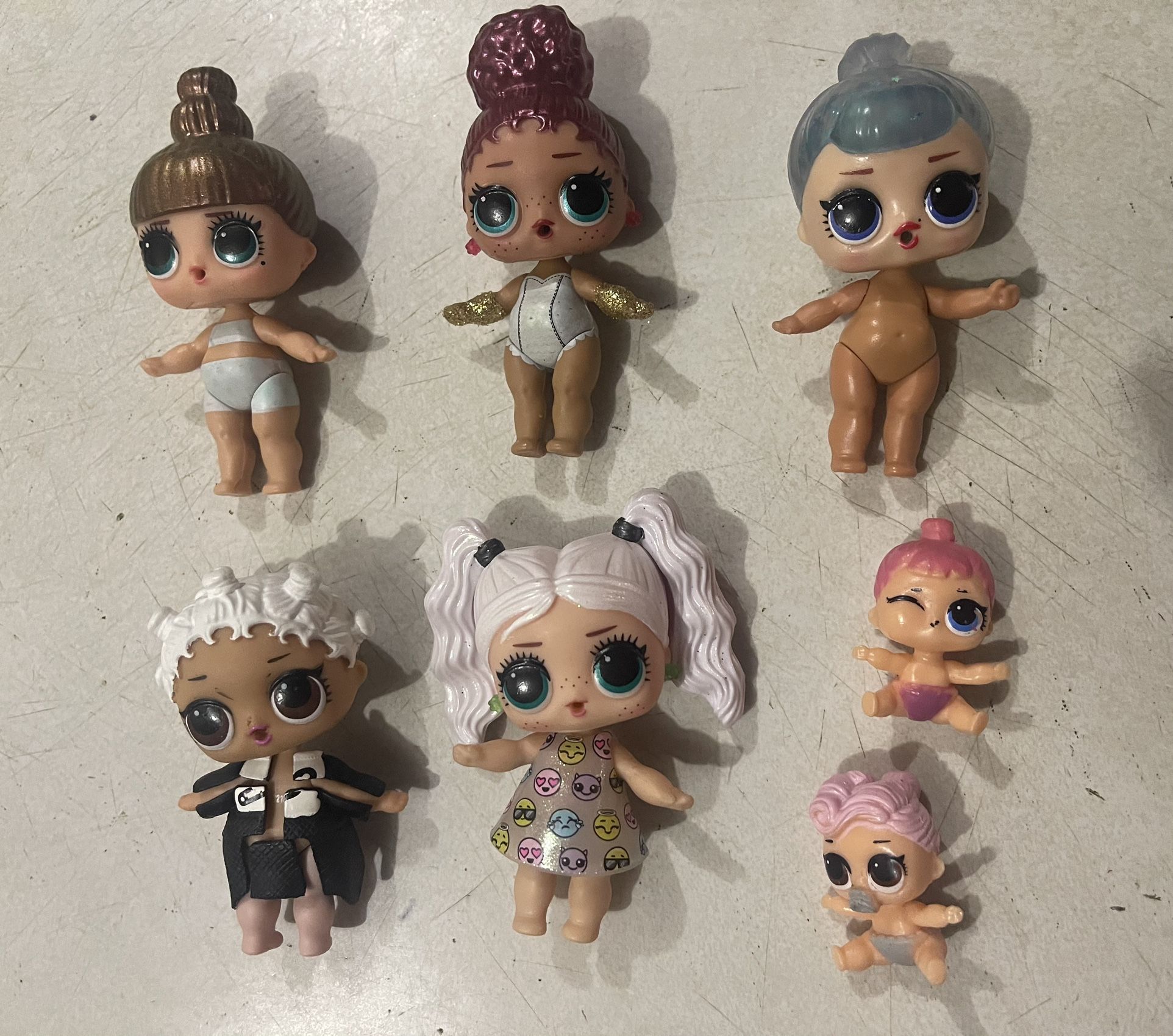 LOL Dolls Set Of 7