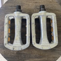 Old School BMX HTI Bicycle Bike Pedals 1980’s Vintage