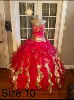 Hot Pink Quince Dress 