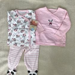 NWT Carter’s 3 pc outfit set girl’s size 6M baby shower 