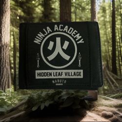 Naruto Ninja Academy Hidden Leaf Village Konohagakure Wallet