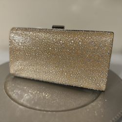 Gold Sparkle Clutch