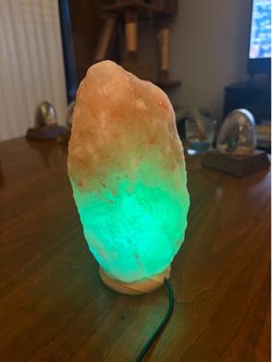 Himalayan Pink Salt Lamp – Color Changing LED – USB Powered