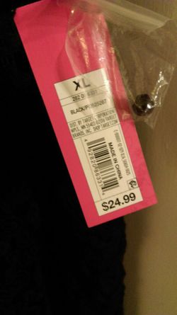 New w tags ladies black summer dress XL