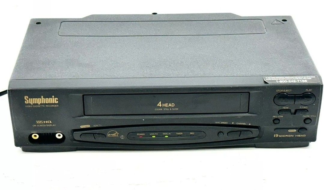 VHS SYMPHONIC SL240B Video Cassette Recorder VCR Player TESTED Working