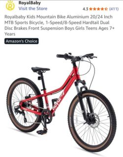 Mountain Bike - 8 Speed.