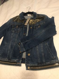 chicos novrlty lace jacket