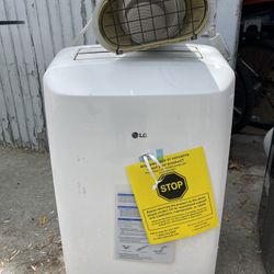 LG 8,000 BTU's White Portable Air Conditioner