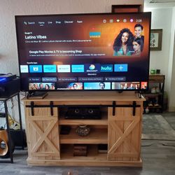 TV stand fits up to 65 inch