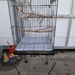 BEAUTIFUL CAGE For Any Kind Of Birds 29 HEIGHT 20 WIDE 