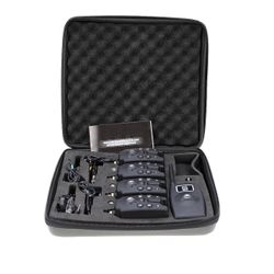 Lixada Fishing Bite Alarms Chain Alert Set Digital Fishing Alarm Kit LED Alarm Indicator Alert Fishing Fishing Tackle