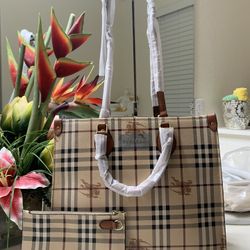 Apricot Color Tote Bag