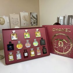 CHANEL Fragrance Gift Set Spray Sample Size N°5 Coco Mademoiselle Bleu