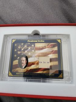 2025 A Word From POTUS Theodore Roosevelt Presidential Archive Relic Card #459/649 PA-TR26