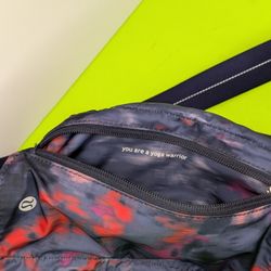 Lululemon Yoga Mat Carrier Bag With Strap Multicolor Nice Pattern