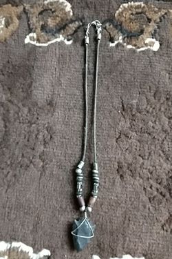 Beaded Arrowhead necklace