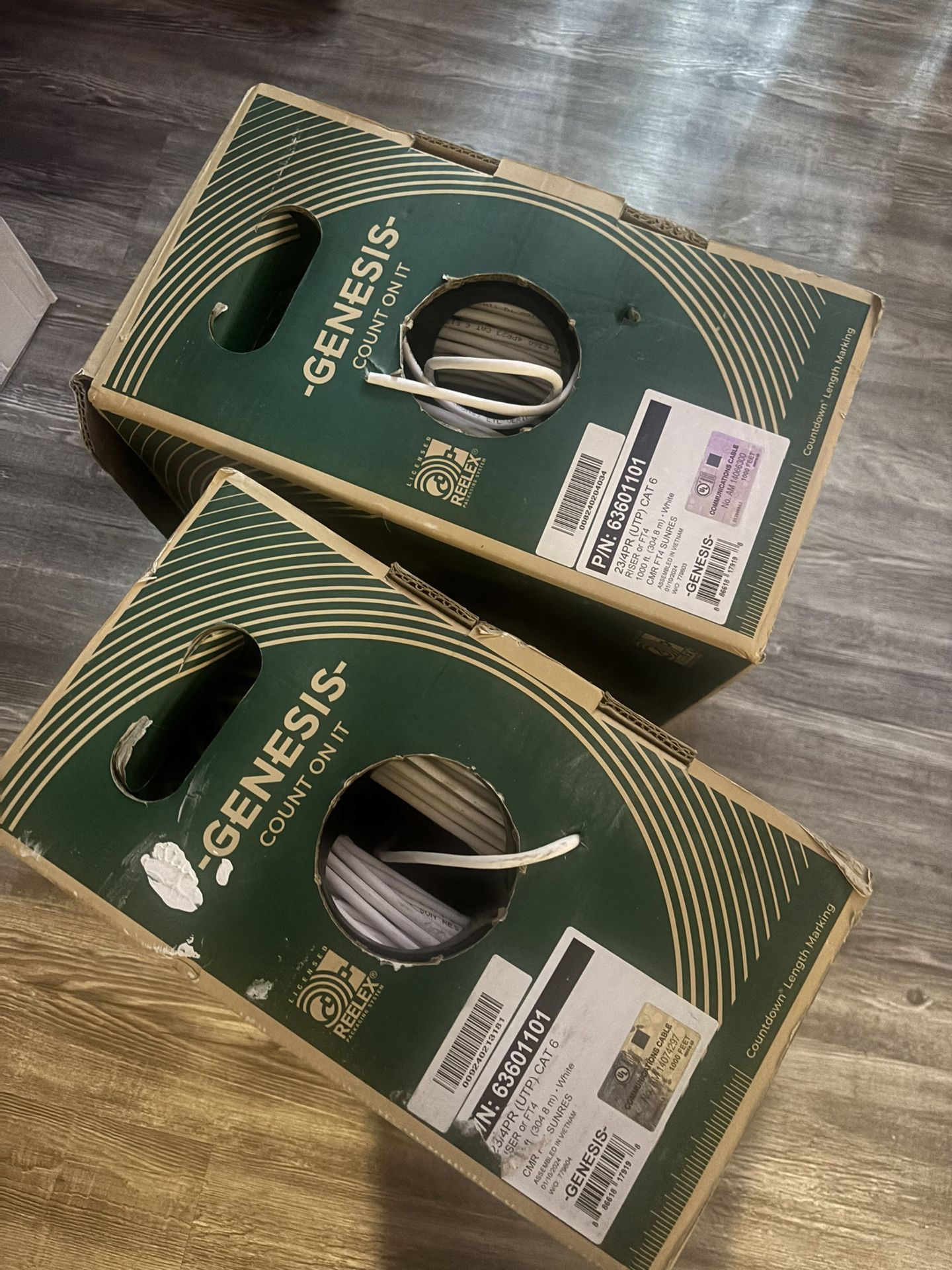 Genesis CAT6 Riser Or fT4 (contact info removed)1