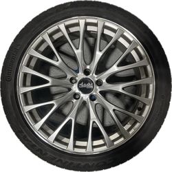 20 Inch Advanti Racing Rims with Tires Lug Nuts