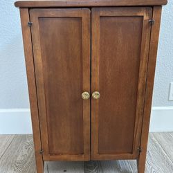 Solid Wood Storage 2- door Cabinet 31”