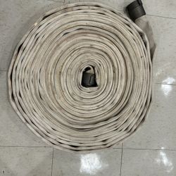 Canvas 1 1/2” Fire Hose. 100 Feet Long
