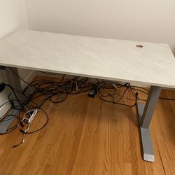 Large Sit Stand Desk 55” 
