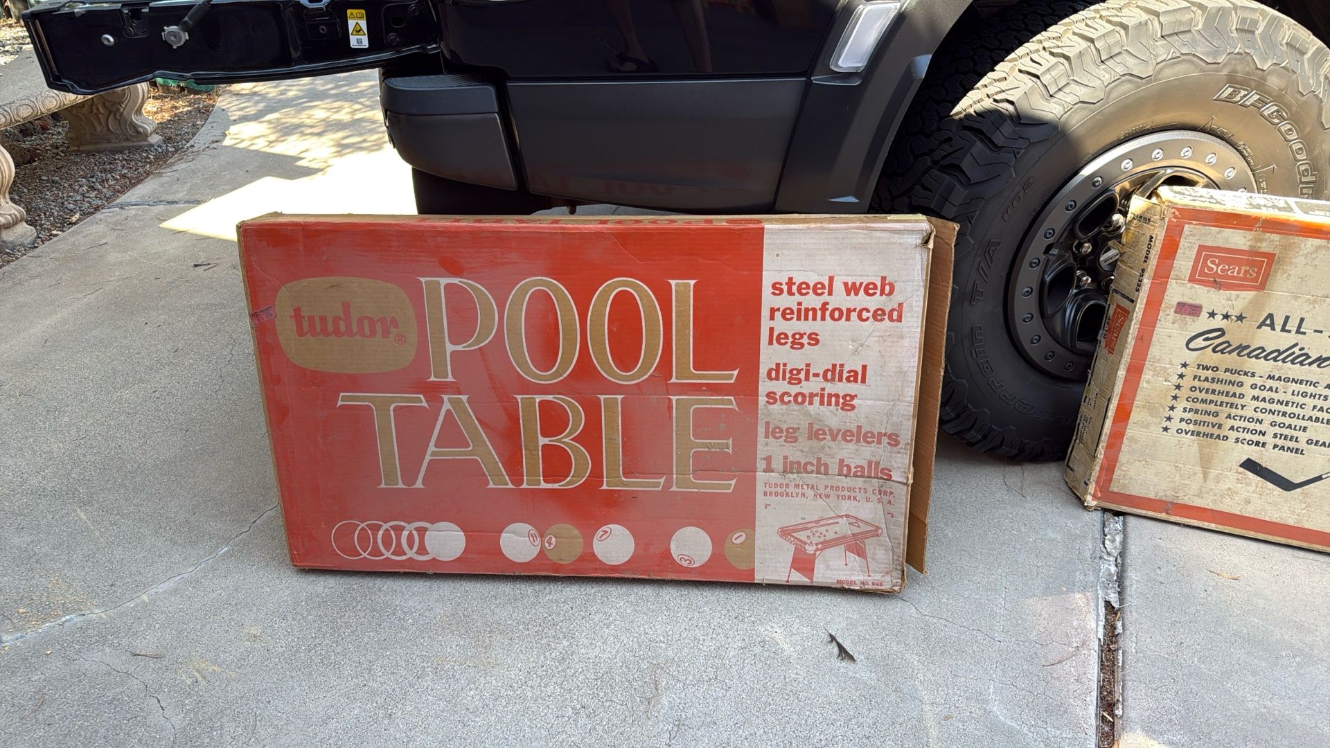 1970 pool table mini