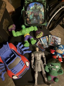 Kids Superhero’s Marvel Toys Books Figures 