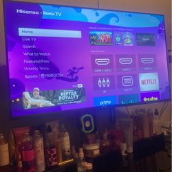 Brand New Hisense Tv 40 Inch W/ Remote